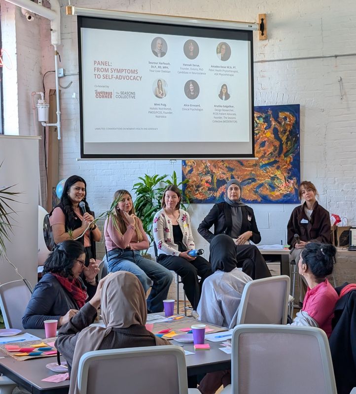 Panelists at Unmuted: From Symptoms to Self-Advocacy